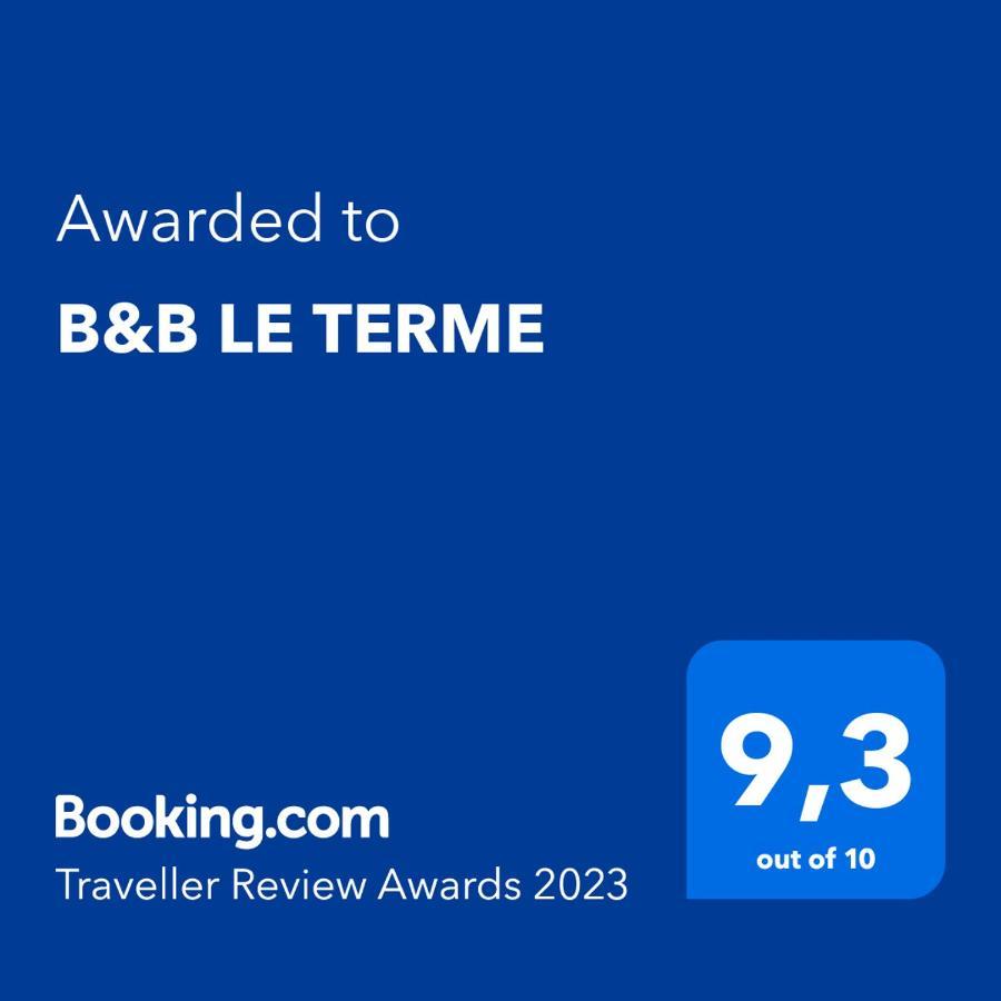 B&B Le Terme Rivanazzano Terme Exteriör bild